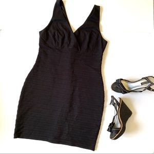 Express Bodycon Sleeveless Little Black Dress L